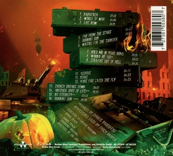 HELLOWEEN - STRAIGHT OUT OF HELL (REMASTERED 2020) (DIGIPAK) CD NEU - Bild 2 von 2