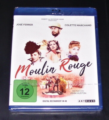 MOULIN ROUGE MIT JOSE FERER DIGITAL RESTAURIERT IN 4K BLU RAY NEU & OVP