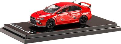 1/64 Mitsubishi Lancer Evolution 10 Ralliart Red Metallic