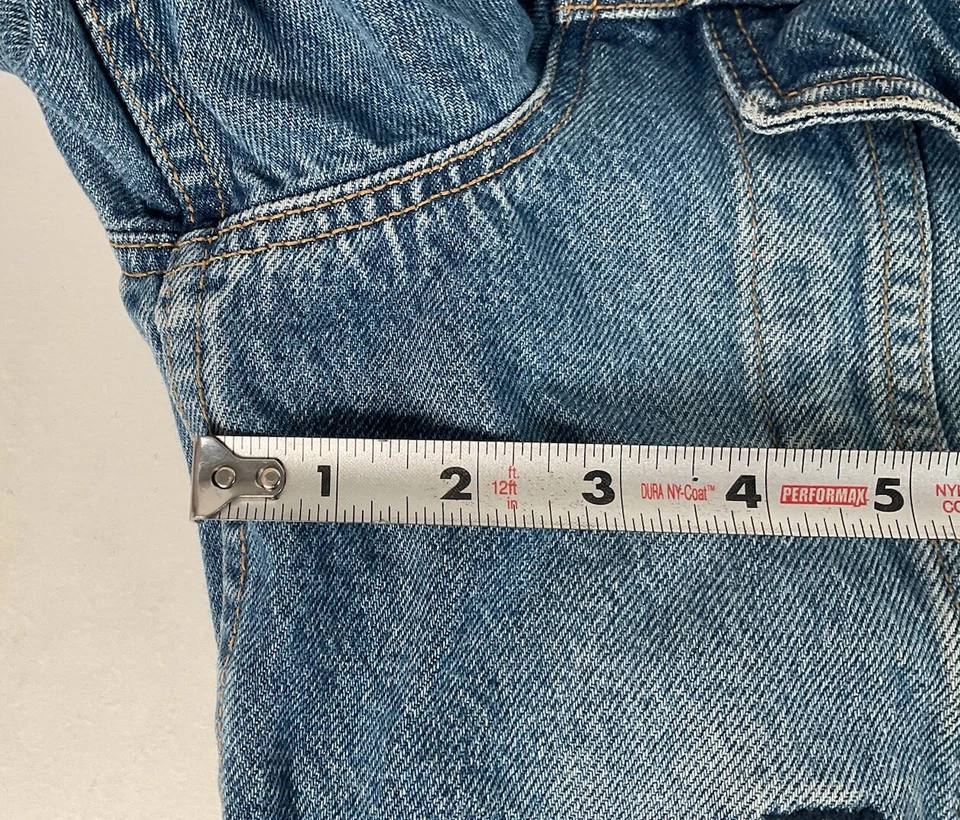 Chaqueta Denim Vintage Calvin Klein Southwest Grande Hecha en EE. UU. Arco Iris Azteca Foto 4 de 4