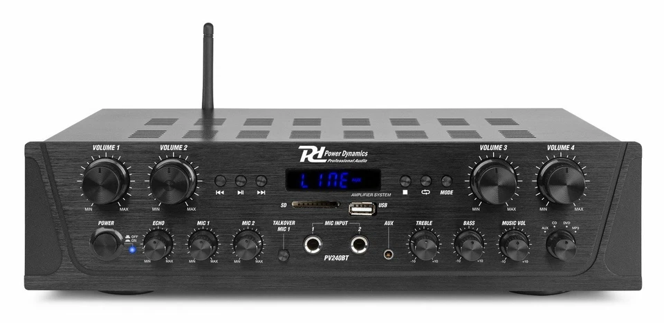 IMPIANTO AUDIO FILODIFFUSIONE CON VOLUME SEPARABILE 4 ZONE BLUETOOTH RADIO FM   - Immagine 2 di 4