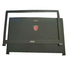 Black Back Cover+Front Bezel For MSI GE72 GE72VR 6RF 7RF Pro MS-1791 MS-1794 Top