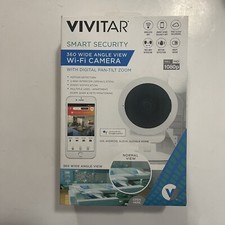 Vivitar 360 Wide Angle View Smart Home 1080p HD Security Camera IPC-117 Wi-Fi