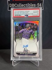 2023 Bowman Chrome Bryant Betancourt 1st Refractor Auto 149/499 PSA 10 Rockies