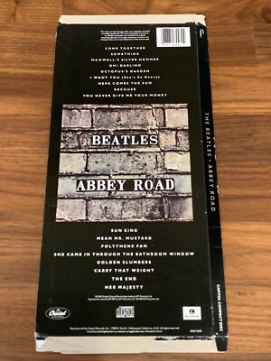 洋楽 The Beatles (LongCardBox With BonusDVD) THE BEATLES COVER ART CD Long Box ONLY NO CD EMPTY | eBay