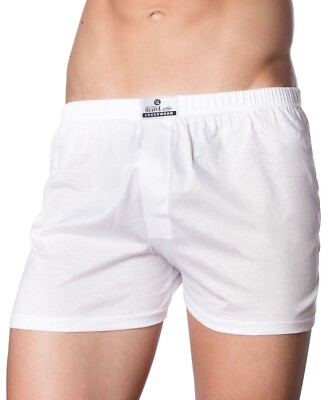 MarcLuis pezzi Mutande Boxer Uomo bianco Comfort classico 100