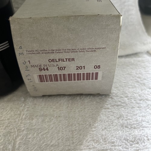 PORSCHE ORIGINAL / OEM OIL FILTER: LS154, 944.107.201.08, OIL FILTER, New - Picture 4 of 5