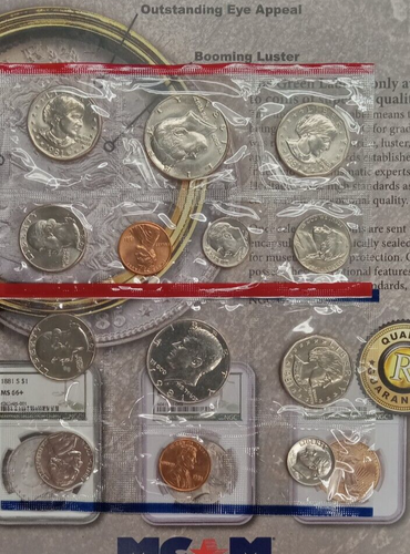1980 1981 1979 US Mint Set TP-6661 - Picture 2 of 4