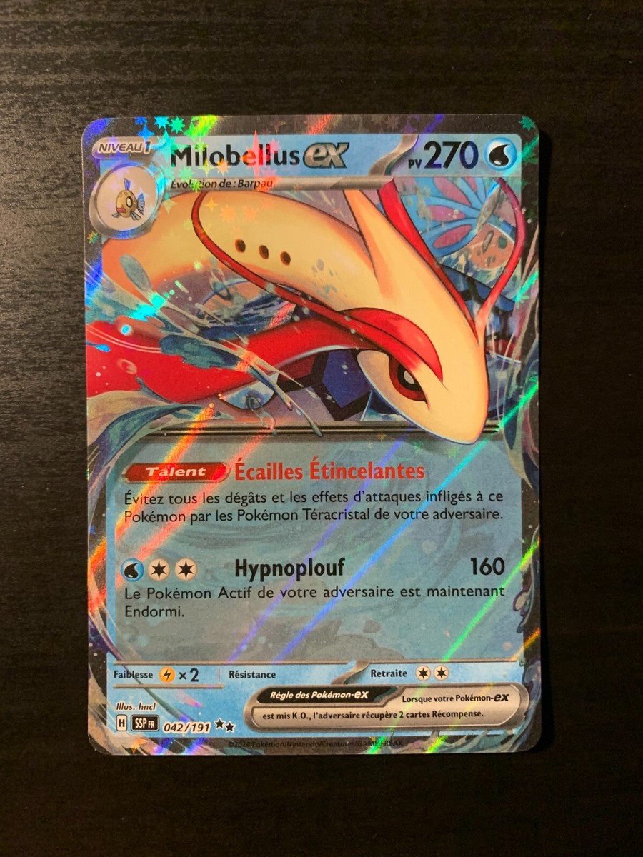 Carte Pokémon Milobellus Ex 237/191 - État Occasion