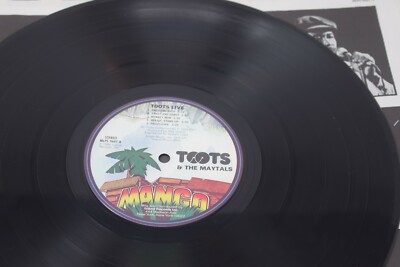 Toots & The Maytals Live Mango MLPS9647 CS1/CS1 Sterling