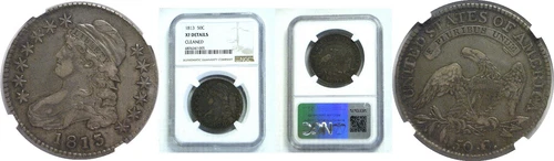 1813 50C Capped Bust Half Dollar NGC XF Details