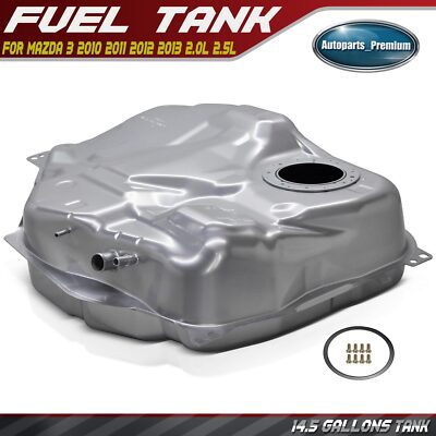 14.5 Gallons Fuel Tank for Mazda 3 2010 2011 2012 2013 2.0L 2.5L BFD1-42-110F
