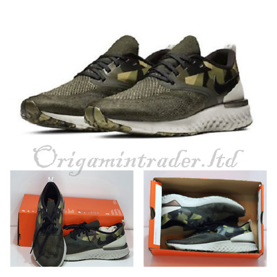 Nike Odyssey React Flyknit 2 FK GPX ''''Sequoia'''' AT9975-302 Größe 6,5 UK, 40,5 EUR