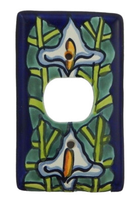Mexican Ceramic Decora Outlet Switch Wall Plate Cover #03 | eBay