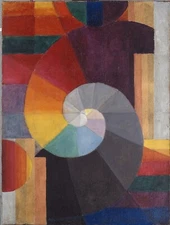 Encounter : Johannes Itten : 1916 : Archival Quality Art Print