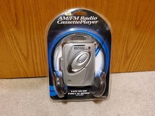 Tozai Vintage Personal AM FM Cassette Player ATC-1011 Headphones New Sealed