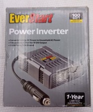 EverStart 100W Vehicle Power Inverter Converter DC/AC 12v to 110v