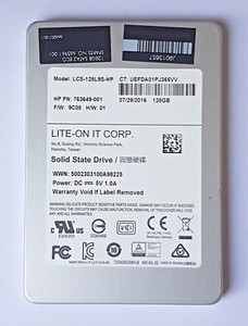 128 GB SATA III LITE-ON LCS-128L9S-HP MLC SSD 2.5" interne Festplatte