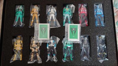 Power Rangers Super Megaforce Gokaiger Ranger Key Set LOST EDITION