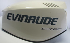 OEM 2003 - 2008 115hp Evinrude ETEC Outboard Motor Cowling  White 0285629