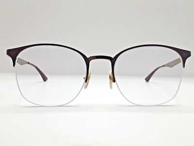 RAY-BAN RB6422 3007 Burgundy/Red/Half Rim, Frame Only  51-19-140 17/E9