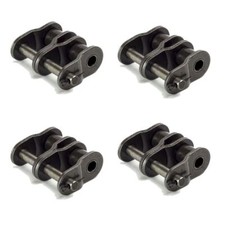 35-2 Double Strand Roller Chain Offset Link 4 PCS