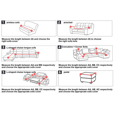 3+2 Seat Corner Sofa Slipcover Easy To Clean For Pet Hair Protection