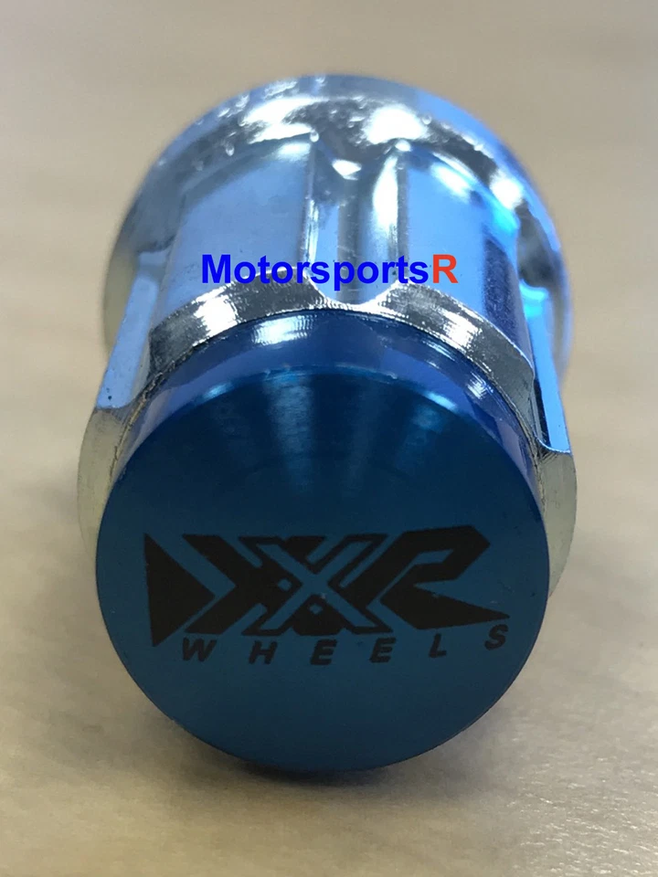 20 ruedas XXR azul afinador tuercas de asiento cónicas 12x1,25 mm para Nissan Infiniti Foto 3 de 4