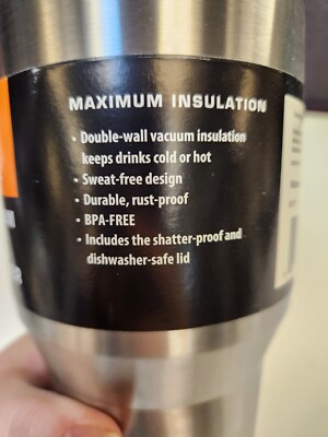 New Ozark Trail 30 oz Tumbler Vacuum Insulated Stainless Steel