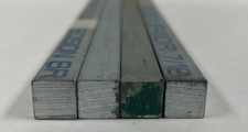 PRECISION BRAND STEEL SQUARE KEYSTOCK 3/8" X 12 X3/8" LOT OF 4