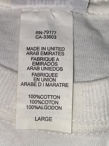 Auth Vtg 90s Hard Rock Cafe SYDNEY T-Shirt Guitar Graphic Design Made UAE LARGE - Picture 4 of 10