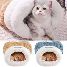 Cat Winter Sleeping Bag Indoor Cats Soft Winter Warm Cat Dog Pet Bed Comfortable
