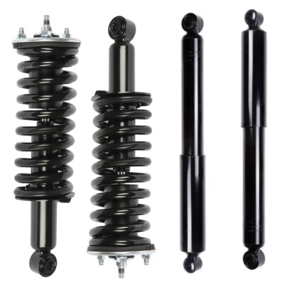 4x Front Struts w/Spring Mount & Rear Shocks For 2005-2014 Nissan Frontier 4WD