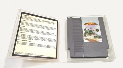 Vintage NINTENDO NES JACKAL Video Game Cartridge