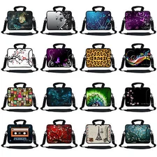 13.3 Inch Neoprene Laptop Bag, Side Pocket, Shoulder Strap Fits 13 to 13.3" inch