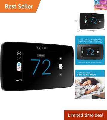Sensi Touch 2 Smart Thermostat with Touchscreen Color Display, 100  of Expert...