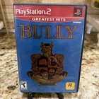PLAYSTATION 2 PS2 BULLY GREATEST HITS 100% COMPLETE W/ CASE, MANUAL & MAP CIB