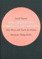 Vom Dreifachen Gebrauch Des Messers David Mamet Taschenbuch 128 S. Deutsch 2005