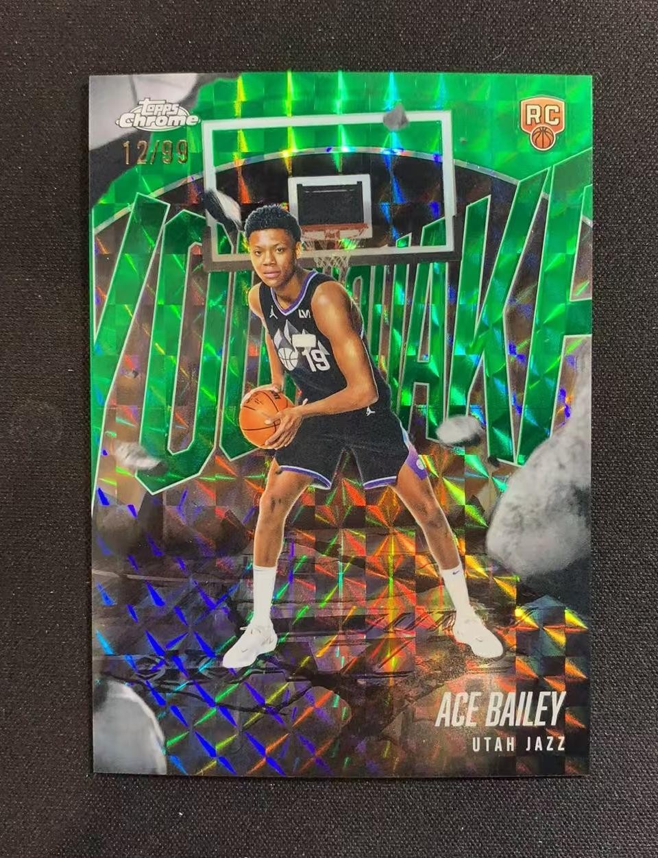 2025-26 Topps Chrome ACE BAILEY RC Rookie Instinct /99