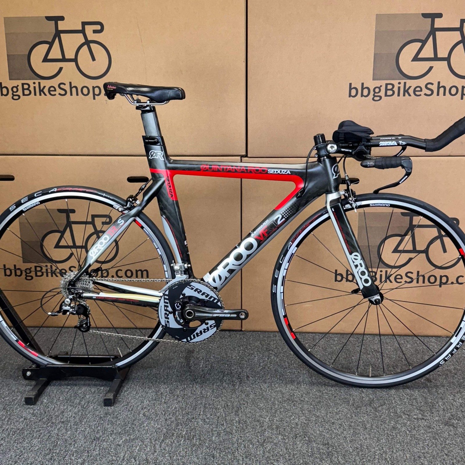 Used Quintana Roo Seduza, Carbon Fiber Triathlon Bike-2008, 