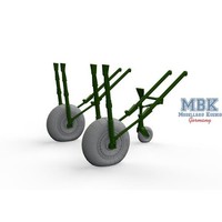 Eduard ED648543 Heinkel He-111 Wheels Late 1/48