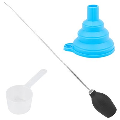Amviner Diatomaceous Earth Powder Duster, Garden Bulb Duster Black