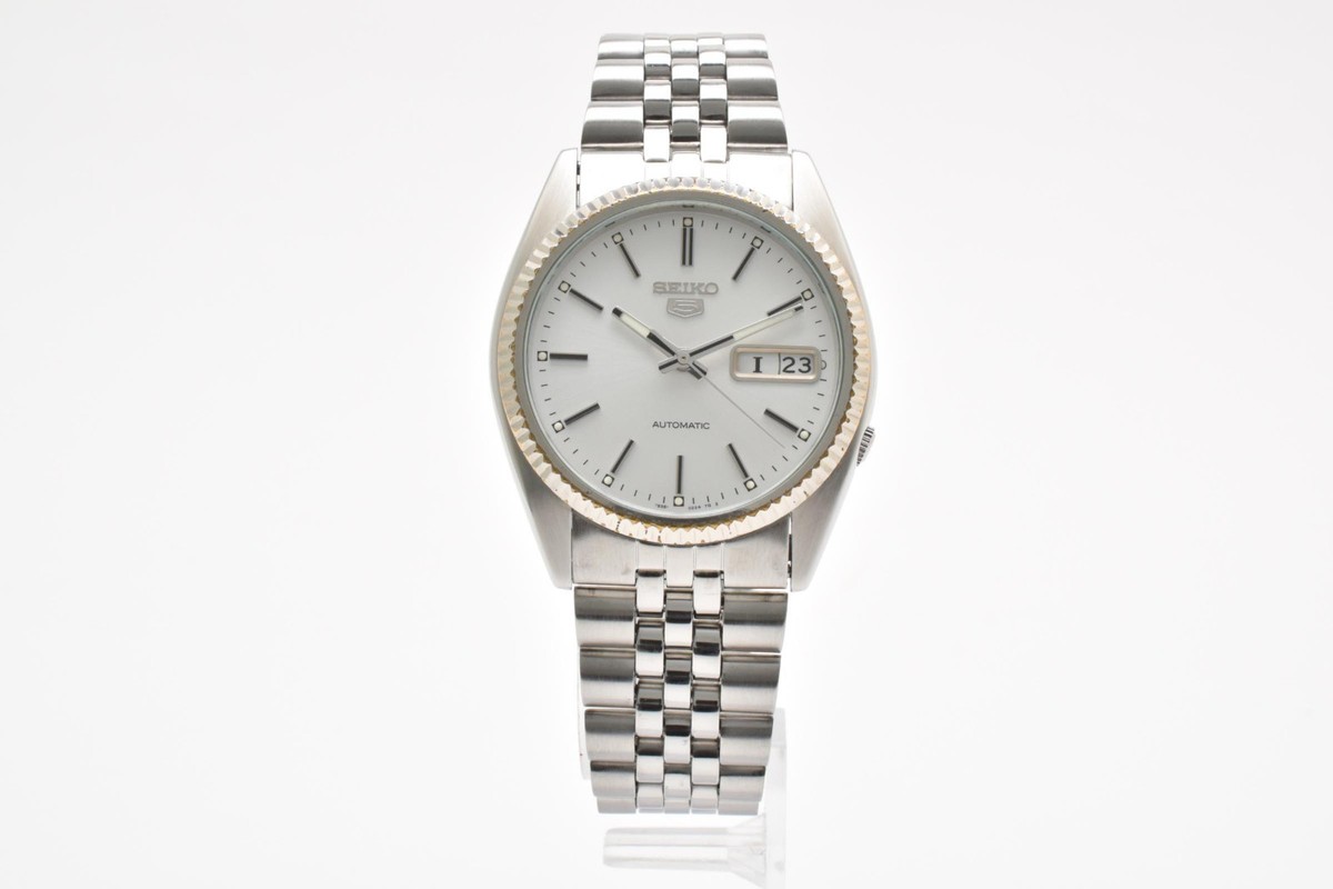 Seiko 5 Sports Silver Men's Watch - SNXJ89 for sale online | eBay