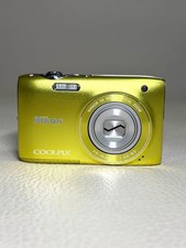 Nikon COOLPIX S3100 Rare Color Compact Digital Camera with Battery