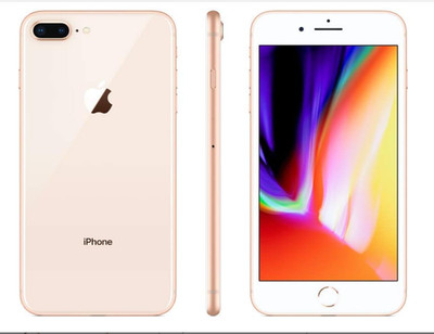 Apple iPhone 8 Plus - 64 GB - Gold (Factory Unlocked) Excellent Condition