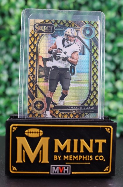 Jamal Williams 2024 Select Gold Dragonscale Club Level /10 SSP Saints