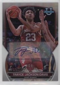 2022-23 Bowman U Chrome Prospect Refractor /499 Trayce Jackson-Davis #42 Auto