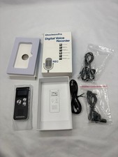 Professional Ghostware Pro Digital Voice Recorder 8gb Black New Open Box