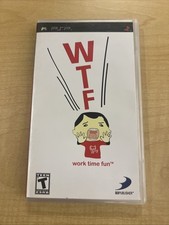 WTF: Work Time Fun (Sony PSP, 2006) - Untested With Manual S1