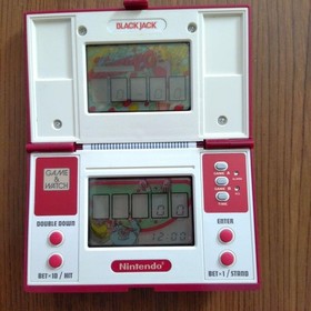 Nintendo Game&Watch Multi Screen BLACK JACK LSI LCD Electronic Game 1985 Working